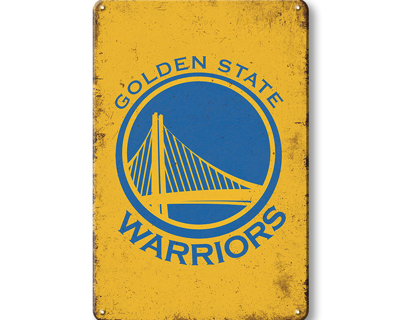 Metalen wandbord | Golden State Warriors |