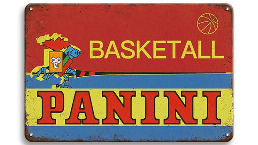 Metalen wandbord | Panini | Basketball |