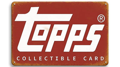 Metalen wandbord | Topps | Collectible card |