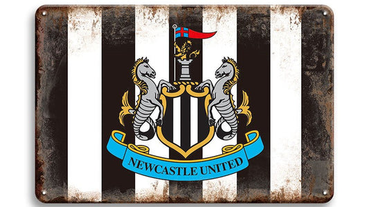 Metalen wandbord | Newcastle United |