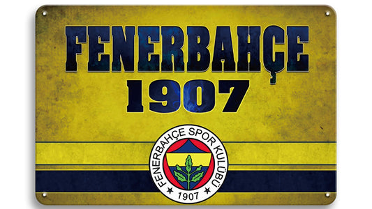 Metalen wandbord | Fenerbachce | 1907 |