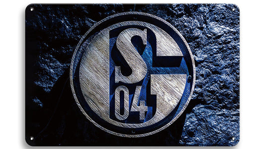 Metalen wandbord | FC Schalke 04 |