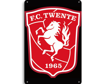 Metalen wandbord | F.C. Twente | 1965 |