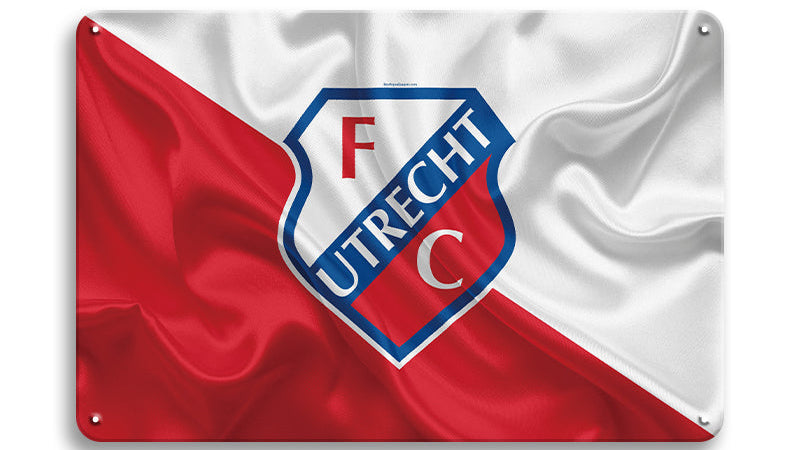 Metalen wandbord | FC Utrecht |