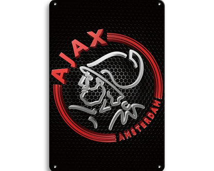 Metalen wandbord | Ajax Amsterdam |