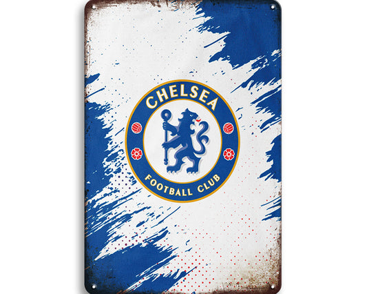 Metalen wandbord | Chelsea Football Club |