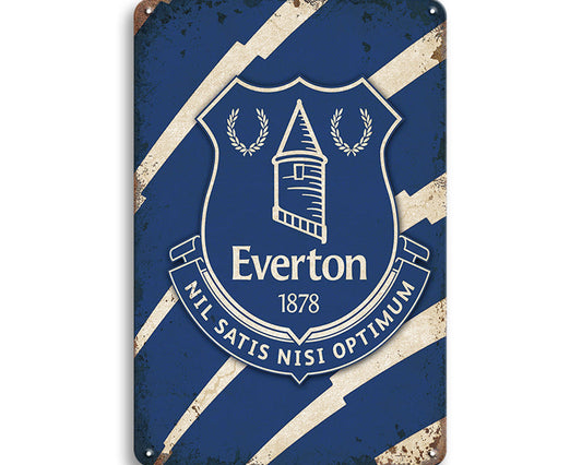 Metalen wandbord | Everton | 1878 |