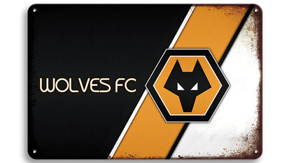 Metalen wandbord | Wolves FC |
