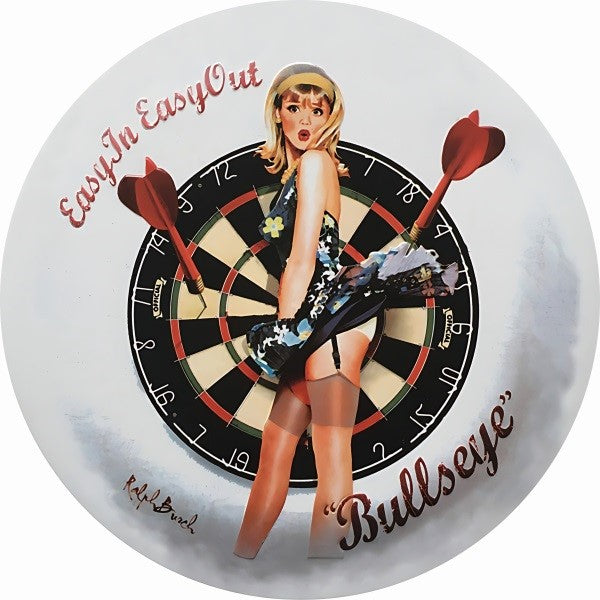 Metalen wandbord | Bullseye | 30CM | Rond |