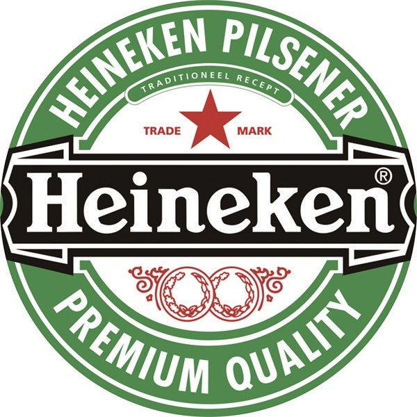 Metalen wandbord | Heineken | 30CM | Rond |