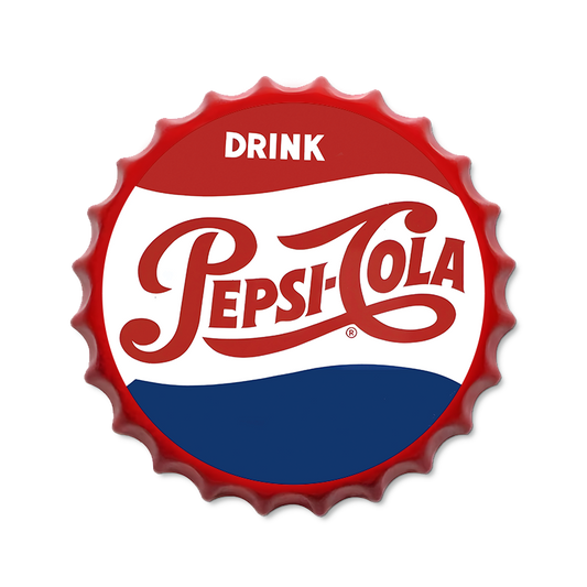 Metalen drankdop | Pepsi-Cola drink | 35CM | Rond |