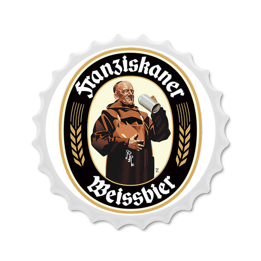 Metalen drankdop | Franziskaner | 35CM | Rond |