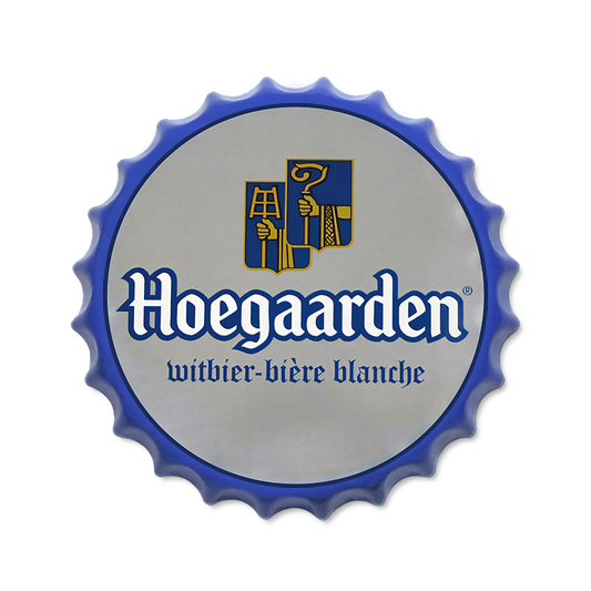 Metalen drankdop | Hoegaarden | 35CM | Rond |