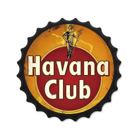 Metalen drankdop | Havana Club | 35CM | Rond |