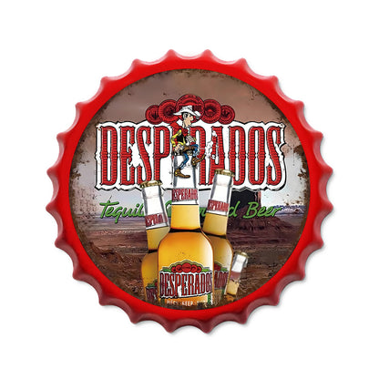 Metalen drankdop | Desperados | 35CM | Rond |