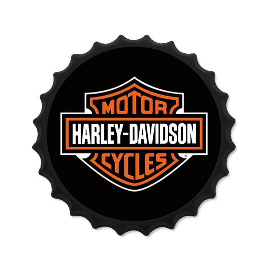 Metalen drankdop | Harley-Davidson | 35CM | Rond |