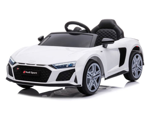 Audi R8 Sport | Elektrische kinderauto | 12V | Wit |