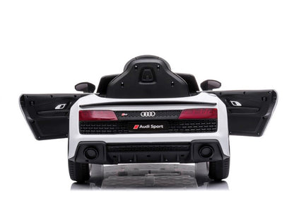 Audi R8 Sport | Elektrische kinderauto | 12V | Wit |