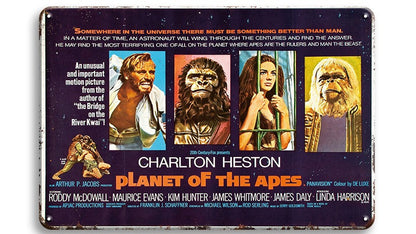 Metalen wandbord | Planet of the apes |