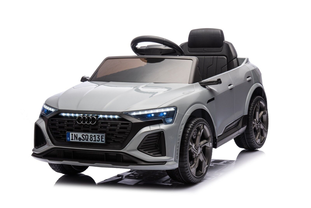 Audi S Q8 | Elektrische kinderauto | 12V | Grijs |