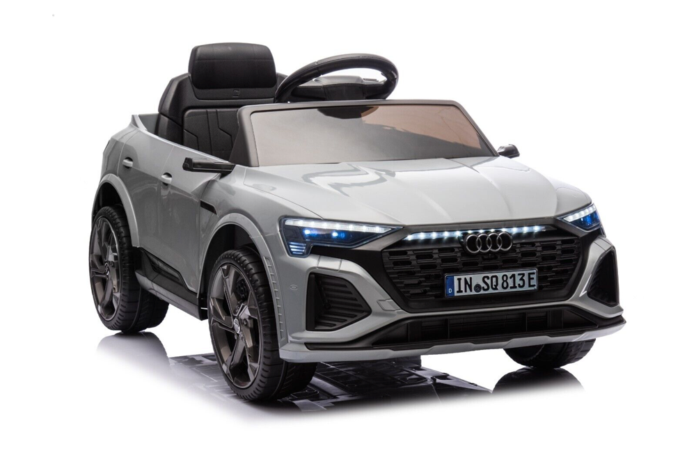 Audi S Q8 | Elektrische kinderauto | 12V | Grijs |