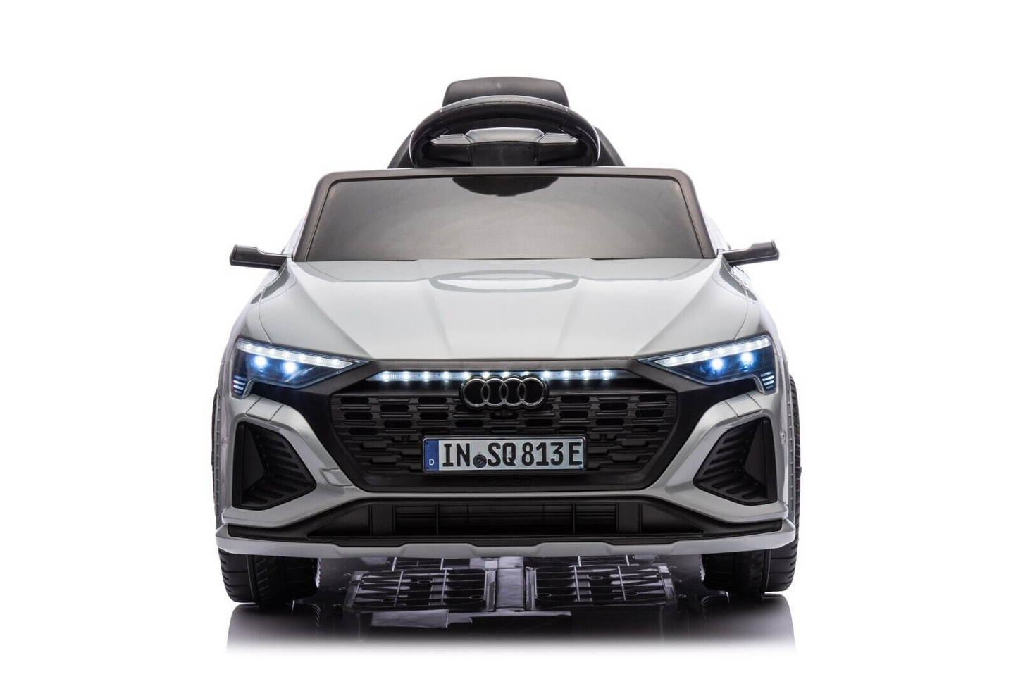 Audi S Q8 | Elektrische kinderauto | 12V | Grijs |