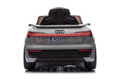 Audi S Q8 | Elektrische kinderauto | 12V | Grijs |