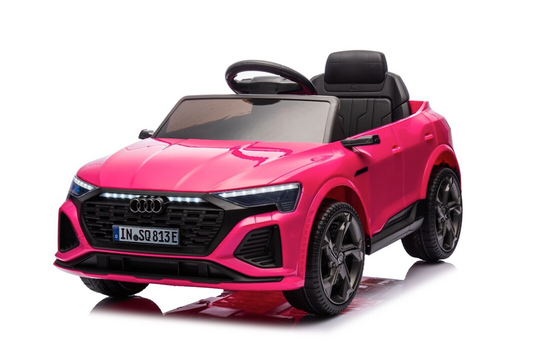 Audi S Q8 | Elektrische kinderauto | 12V | Roze |