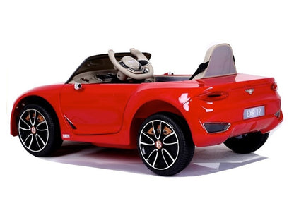 Bentley EXP 12 | Elektrische kinderauto | 12V | Rood |