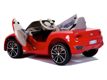 Bentley EXP 12 | Elektrische kinderauto | 12V | Rood |