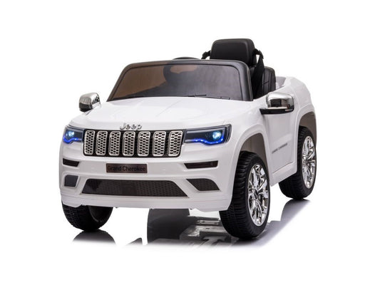 Jeep Grand Cherokee | Elektrische kinderauto | 12V | Wit |