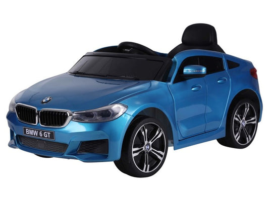 BMW 6 GT | Elektrische kinderauto | 12V | Blauw |