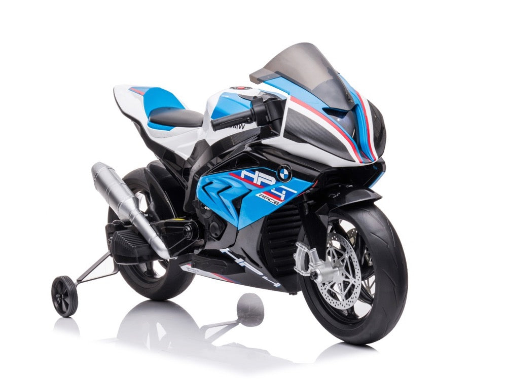 BMW HP4 | Elektrische kindermotor | 12V | Blauw |