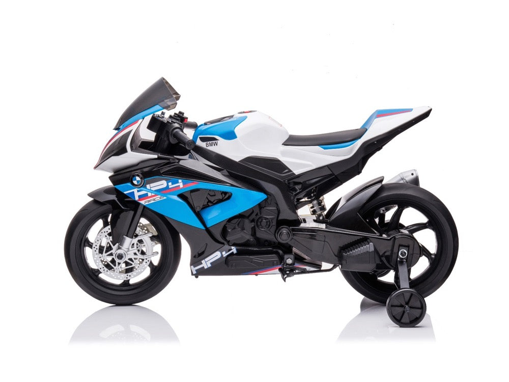 BMW HP4 | Elektrische kindermotor | 12V | Blauw |