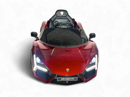 Lamborghini Revuelto | Elektrische kinderauto | 12V | Rood |