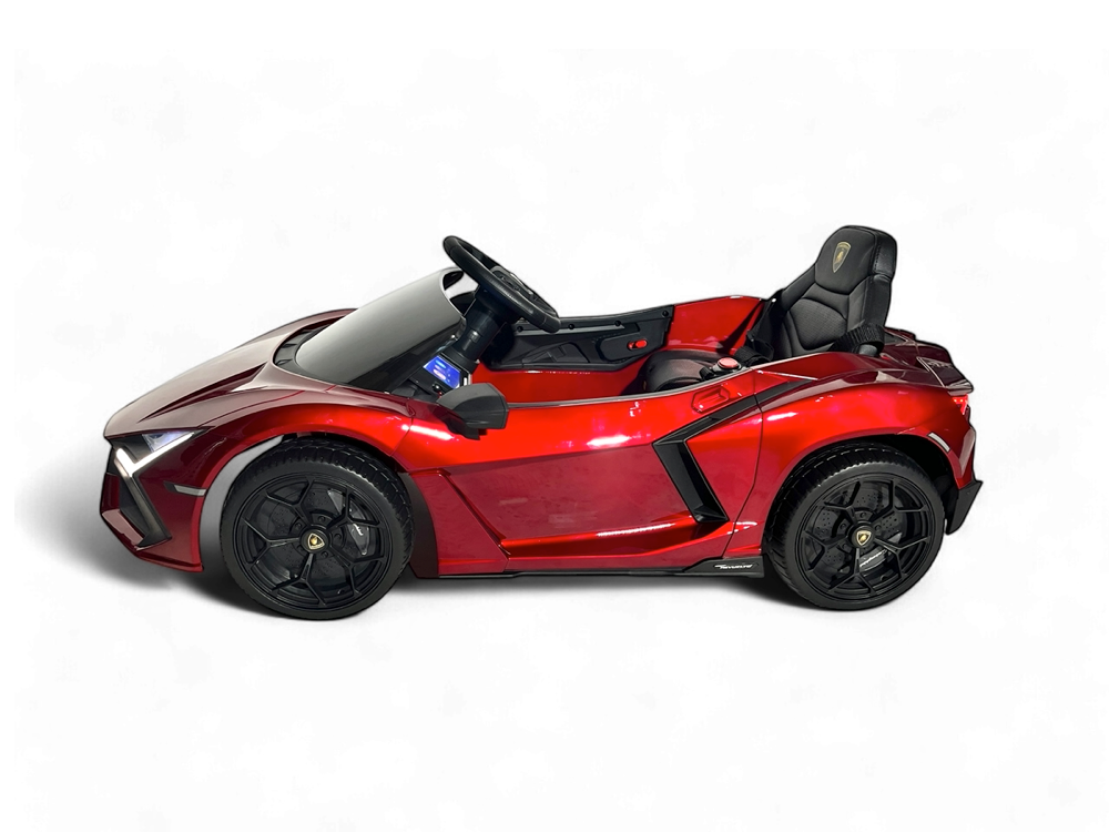 Lamborghini Revuelto | Elektrische kinderauto | 12V | Rood |