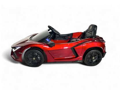 Lamborghini Revuelto | Elektrische kinderauto | 12V | Rood |