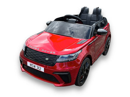 Range Rover Velar | Elektrische kinderauto | 12V | Rood |