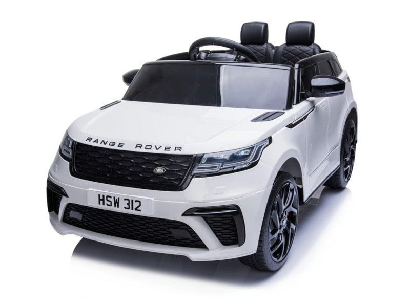 Range Rover Velar | Elektrische kinderauto | 12V | Wit |