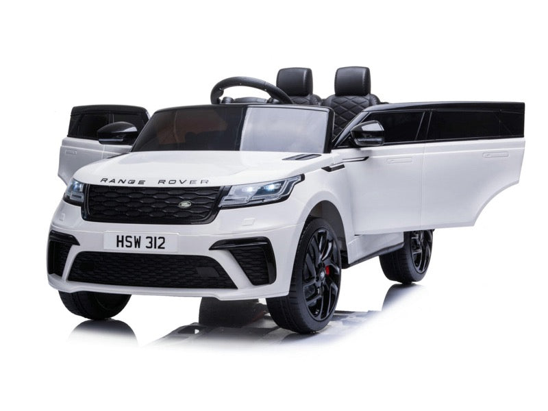 Range Rover Velar | Elektrische kinderauto | 12V | Wit |