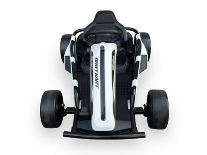 ROLLZONE ® Drift Kart / Go-Kart  | Elektrische kinderkart | 24V | 200W motor | Wit | Nieuwe editie! |