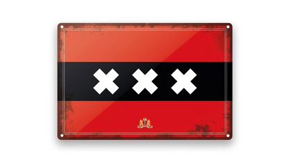 Metalen wandbord | X X X |
