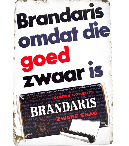 Metalen wandbord | Brandaris |