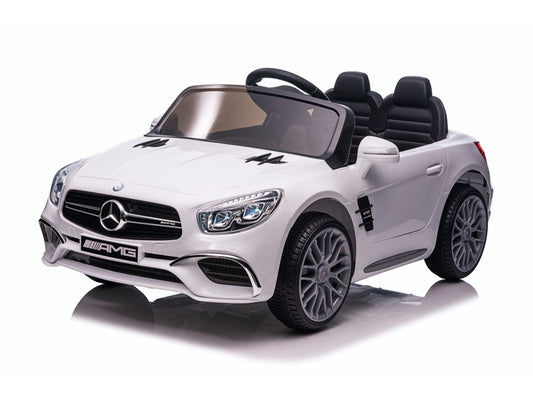 Mercedes-Benz SL65 AMG | Elektrische kinderauto | 12V | Wit |