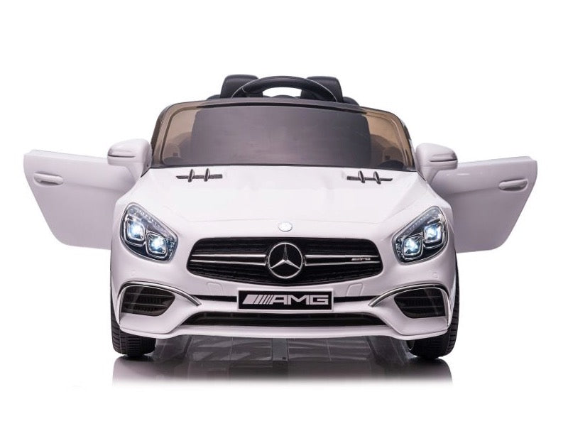 Mercedes-Benz SL65 AMG | Elektrische kinderauto | 12V | Wit |