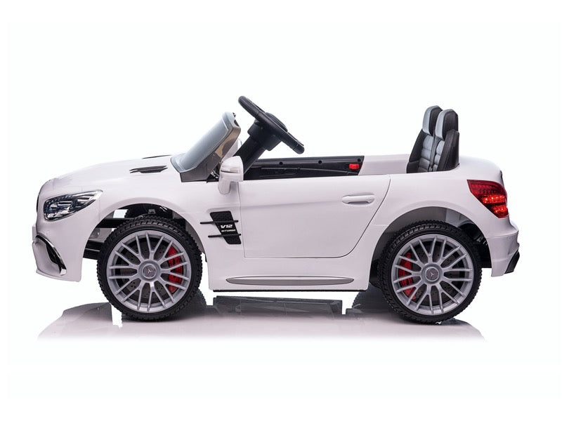 Mercedes-Benz SL65 AMG | Elektrische kinderauto | 12V | Wit |