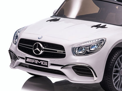 Mercedes-Benz SL65 AMG | Elektrische kinderauto | 12V | Wit |