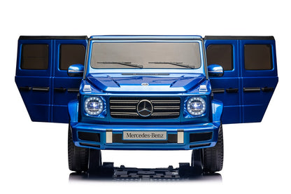 Mercedes-Benz G500 | Elektrische kinderauto | 12V | Blauw |