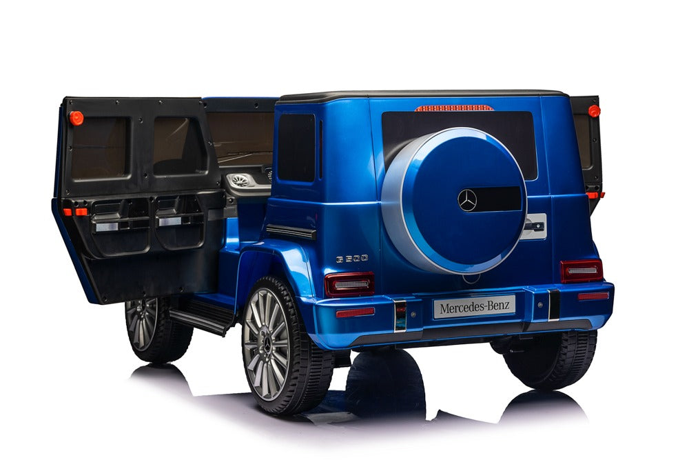 Mercedes-Benz G500 | Elektrische kinderauto | 12V | Blauw |