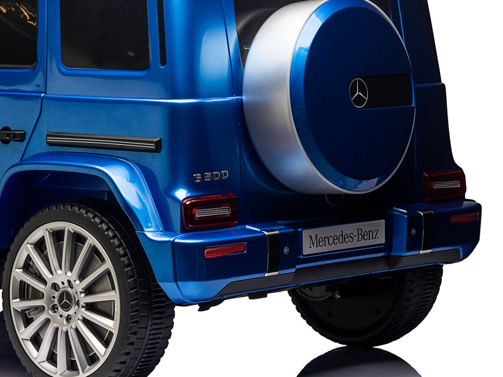 Mercedes-Benz G500 | Elektrische kinderauto | 12V | Blauw |